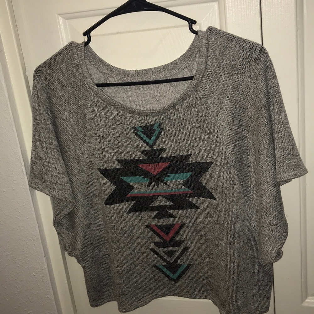 Crop knit top